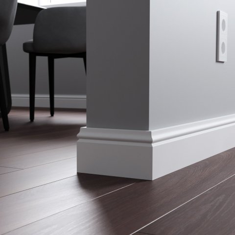 Плинтус МДФ (грунт) профиль №19