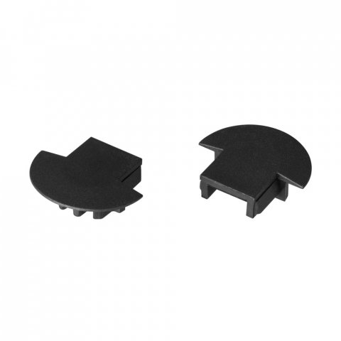 Заглушка Arlight Mic-F чёрная глухая 030795