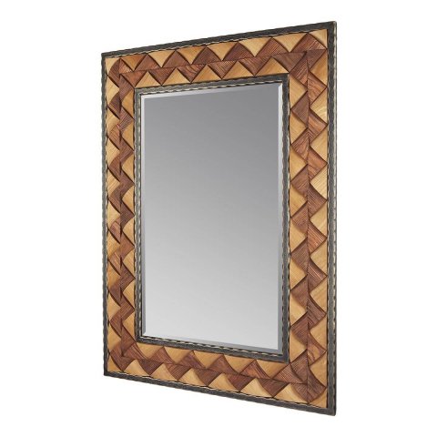 Зеркало Runden Дерево III треугольник V20063