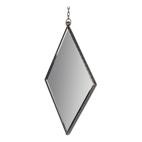Зеркало Runden Ромб II золото/патина V20111